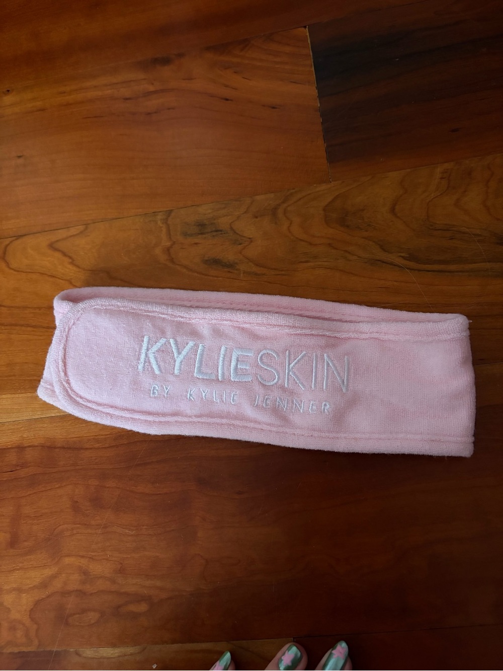 Pink Plush Spa Headband by Kylie Jenner
